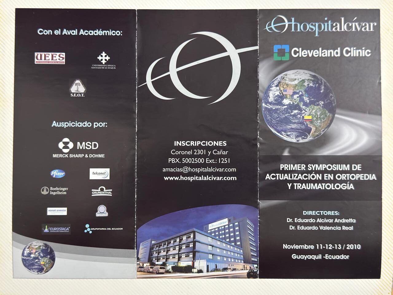 Folleto del Symposium Cleveland Clinic